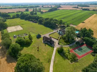 *** 8.25 ACRES *** A Remarkable Small Country Estate Comprising Two Large Detached Homes, Extensive Leisure, Lifestyle & Equestrian Facilities