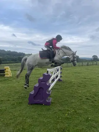 12.2 jumping/first pony