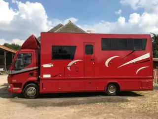 2012 DAF 7.5t Horse Lorry – Recent Conversion with Living