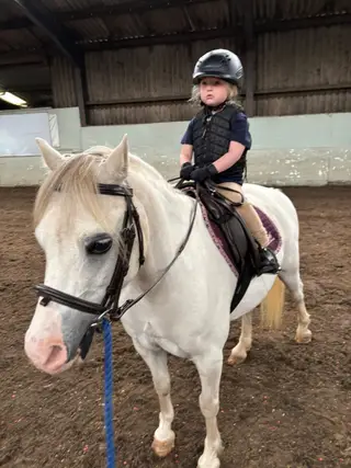 First ridden 11.2hh Welsh section A gelding